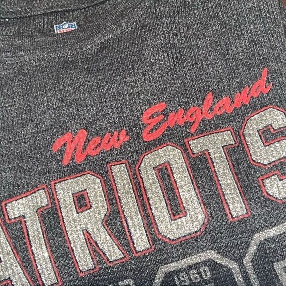 NFL New England Patriots Pro Line Long Sleeve Glitter Logo Tee Women’s M - Picture 6 of 12